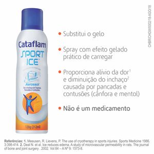 CATAFLAM SPORT ICE AEROSOL 120 G x 1