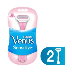 GILLETTE VENUS APARELHO DEPILATORIO FEMININO SENSITIVE 3 LAMINAS x 2