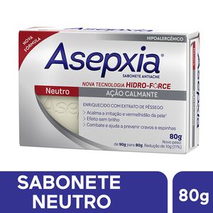 Sabonete Barra Asepxia Neutro 80G