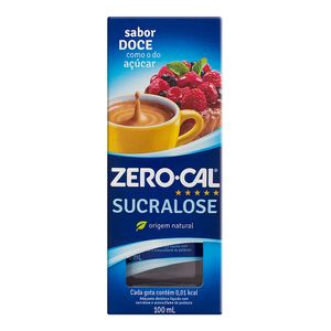 Adocante Zero-Cal Sucralose com 100ml