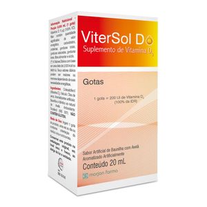 VITERSOL D GOTAS 200IU 20 ML x 1