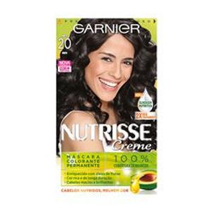 NUTRISSE COLORISSI KIT RENOVACAO COLORACAO CREME 20++ PRETO INTENSO PRETO ABSOLUTO x 1