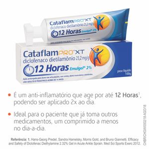 CATAFLAMPRO EMULGEL XT 12H 23.2MG 100 G x 1 (/G)