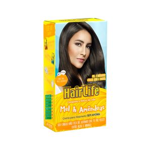 HAIR LIFE CREME ALISANTE MEL/AMENDOAS 180 G x 1