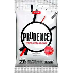 PRUDENCE EF RETAR SACHE PRESERVATIVO LUBRIFICADO x 3