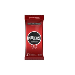 PRUDENCE SACHE PRESERVATIVO LUBRIFICADO x 6