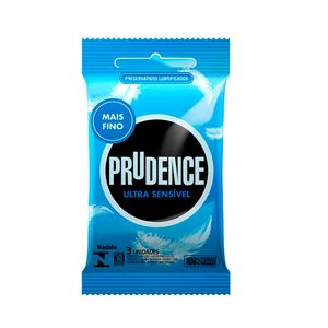 PRUDENCE UL SENSIV SACHE PRESERVATIVO LUBRIFICADO x 3