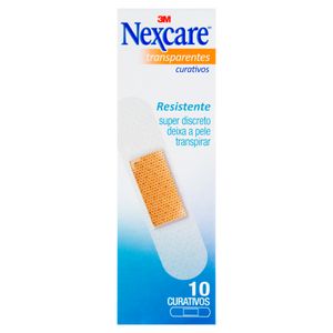 NEXCARE CURATIVOS CURATIVOS TRANSPARENTES x 10