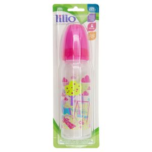 LILLO MAMADEIRA DIVERTIDA BICO ORTODONTICO COR ROSA 120ML REF 997231 240 ML x 1