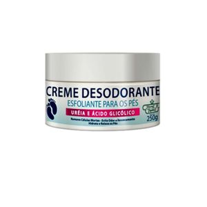 FLORES E VEGETAIS CREME DESODORANTE ESFOLIANTE PARA PES 250 G x 1