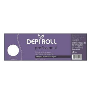 DEPI ROLL PROFISSI LENCO PARA DEPILACAO TNT BRANCO x 50
