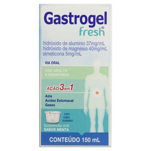 GASTROGEL SUSPENSAO FRESH MENTA 150 ML x 1