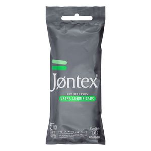 JONTEX SACHE PRESERVATIVO LUBRIFICADO COMFORT PLUS x 6