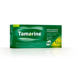Tamarine 12mg 20 capsulas