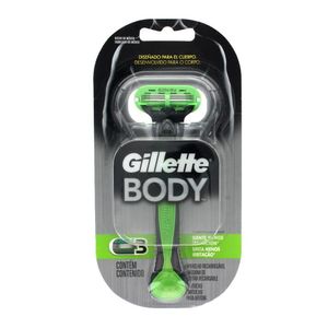 GILLETTE BODY APARELHO BARBEAR MASCULINO x 1