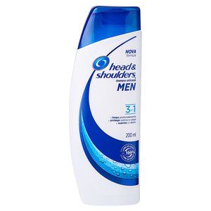 HEAD E SHOULDERS SHAMPOO MEN 3 EM 1 200 ML x 1
