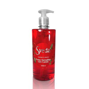 SVEDA SABONETE LIQUIDO FRUTAS VERMELHAS E CANELA 500 ML x 1