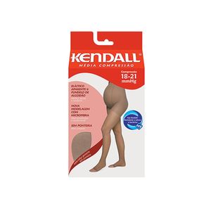 Meia Calça Gestante Kendall Sem Ponteira Média Compressão Cor Mel Tamanho M