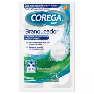 COREGA TABS COMPRIMIDO EFERVESCENTE BRANQUEADOR x 6