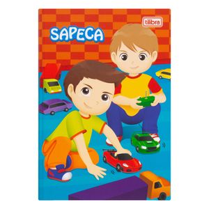Caderno Capa Dura Brochura 1/4 Sapeca Tilibra 140Mm C/200Mm 96 Folhas