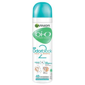 BI-O ODORBLOCK 2 AEROSOL PELE/ROUPA FEMININO 150 ML x 1