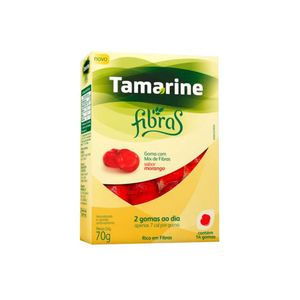 TAMARINE FIBRAS GOMA COM MIX DE FIBRAS MORANGO x 14