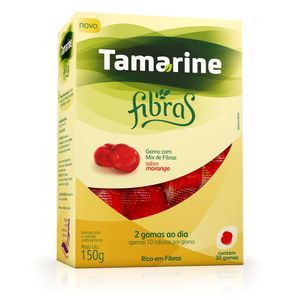 TAMARINE FIBRAS GOMA COM MIX DE FIBRAS MORANGO x 30
