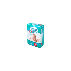 FLOCK BABY FRALDA MEGA TAMANHO P x 50