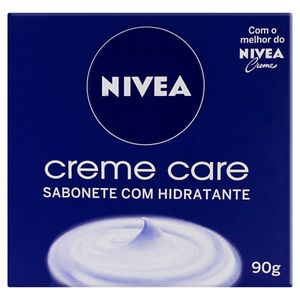 NIVEA BATH CARE SABONETE BARRA CREME CARE BOX 90 G x 1