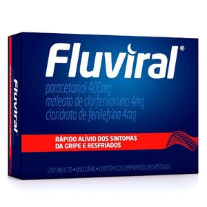 FLUVIRAL COMPRIMIDO 2X10 x 20