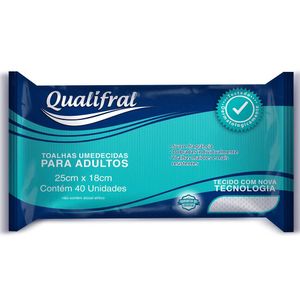 QUALIFRAL LENCOS UMEDECIDOS GERIATRICOS x 40