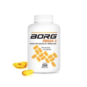 Borg Ômega 3 1000mg C/ 240 Caps Gel