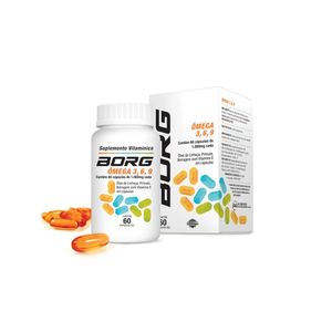 Borg Ômega 3, 6, 9 C/ 60 Caps Gel