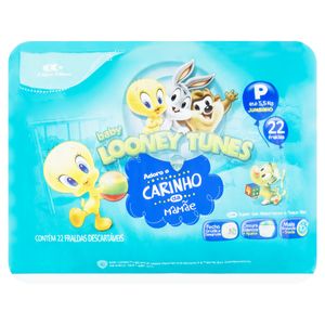 LOONEY TUNES FRALDA JUMBINHO TAMANHO P x 22