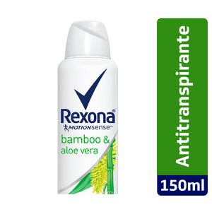 Desodorante Antitranspirante Rexona Aerosol Feminino Bamboo 150ml