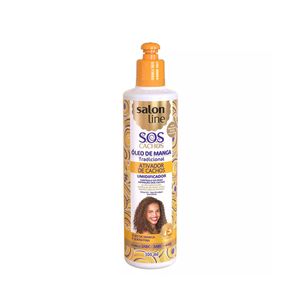 SALON LINE CREME ATIVADOR DE CACHOS E UMIDIFICADOR SOS 300 ML x 1