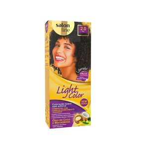 SALON LINE KIT LIGHT COLOR 2.0 PRETO x 1