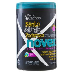 NOVEX CREME DE TRATAMENTO ULTRAPROFUNDO MEUS CACHOS SANTO BLACK 1 KG x 1