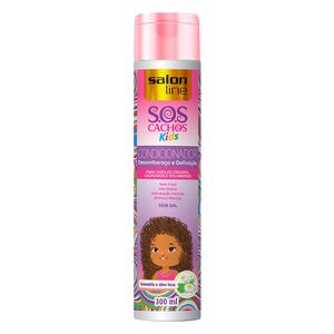 SALON LINE CONDICIONADOR SOS CACHOS KIDS 300 ML x 1