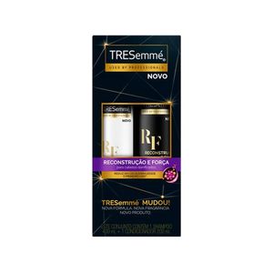 Kit Shampoo 400Ml + Condicionador 200Ml Tresemmé Reconstrução E Força