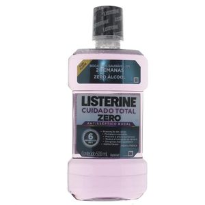 LISTERINE ANTISEPT LIQUIDO CUIDADO TOTAL ZERO 500 ML x 1