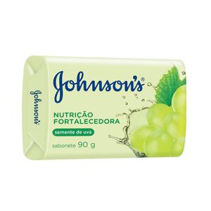 JOHNSONS SABONETE BARRA NUTRICAO FORTALECEDORA SEMENTE DE UVA 90 G x 1