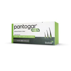 Suplemento Alimentar Pantogar Men 30 Cápsulas