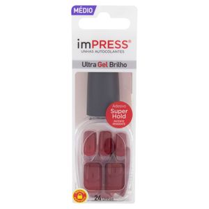 IMPRESS UNHAS POSTICAS MEDIO MESSAGE ME x 24