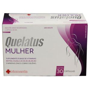 QUELATUS MULHER CAPSULAS x 30