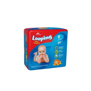 LOOPING FRALDA MAXI COMFORT PRATICA TAMANHO P x 30