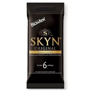 SKYN SACHE PRESERVATIVO LUBRIFICADO x 6