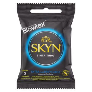 SKYN SACHE PRESERVATIVO EXTRA LUBRIFICADO x 3