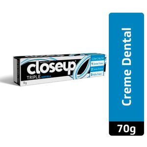 Creme Dental Close-up Triple Hortela 70g