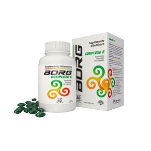 BORG CAPSULAS COMPLEXO B x 60